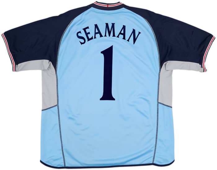 2002-03 England GK S/S Shirt Seaman #1 - 7/10 - (XXL)
