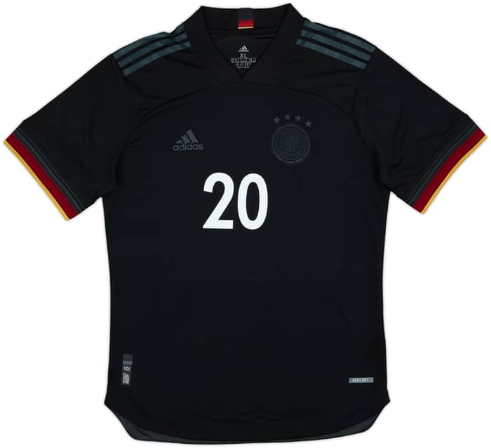 2020-21 Germany Authentic Away Shirt Gnabry #20 - 10/10 - (XL)