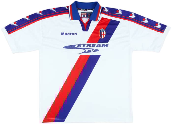 2002-03 Bologna Match Issue Away Shirt #18