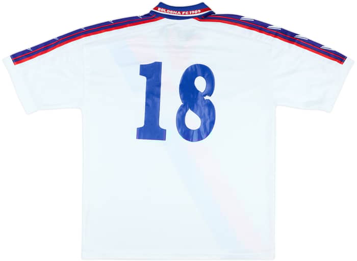 2002-03 Bologna Match Issue Away Shirt #18