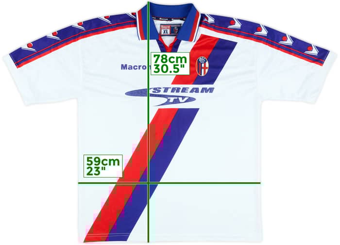 2002-03 Bologna Match Issue Away Shirt #18