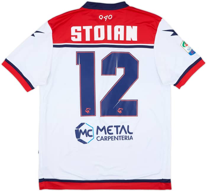 2016-17 Crotone Match Issue Away Shirt Stoian #12