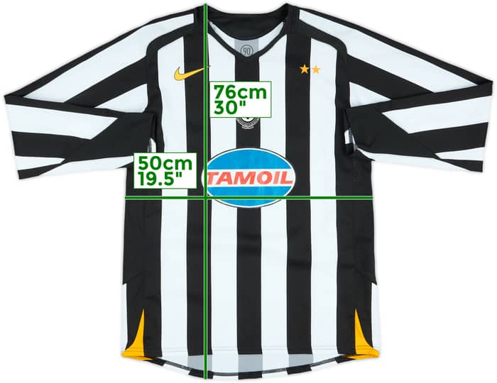 2005-06 Juventus Match Issue Home L/S Shirt #14