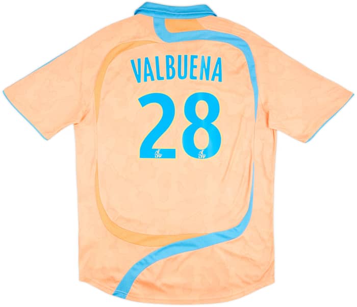 2007-08 Olympique Marseille Third Shirt Valbuena #28 - 6/10 - (XL)