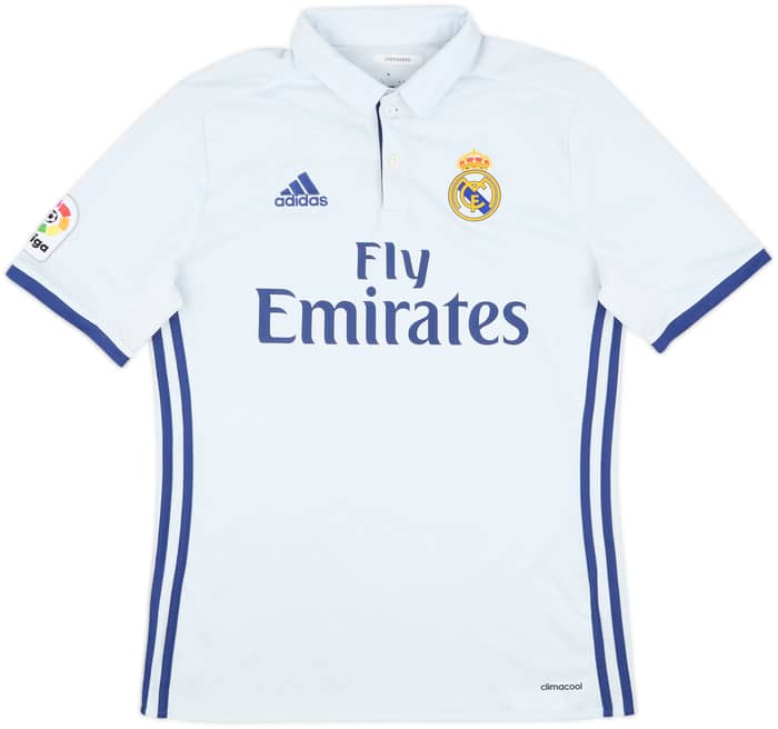 2016-17 Real Madrid Home Shirt Ronaldo #7 - 6/10 - (XL.Boys)