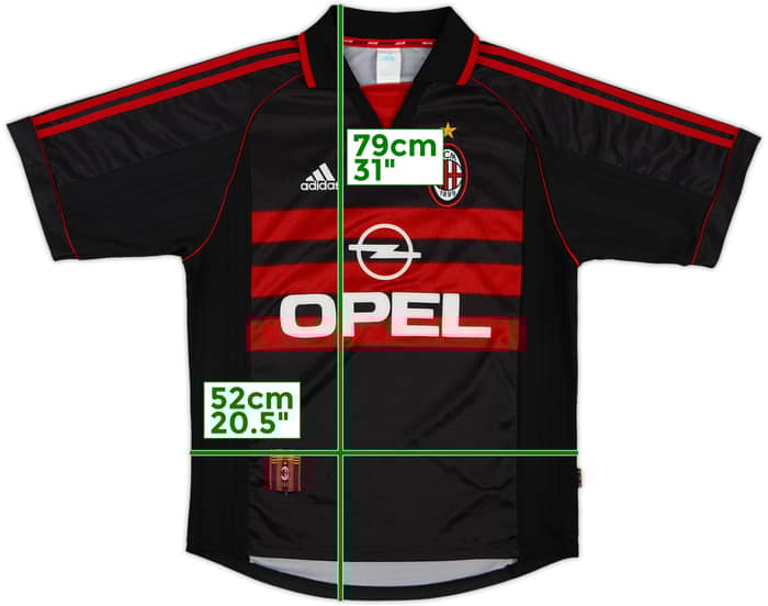 1998-99 AC Milan Third Shirt - 8/10 - (M)