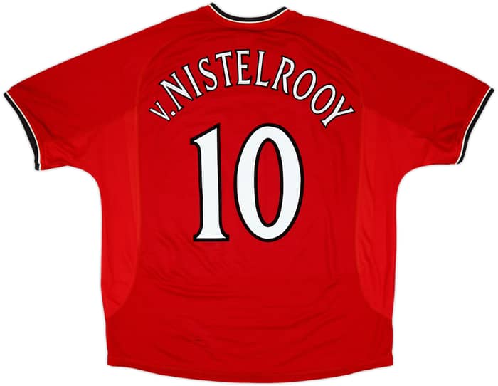 2000-02 Manchester United Home Shirt V.Nistelrooy #10 - 5/10 - (XXL)