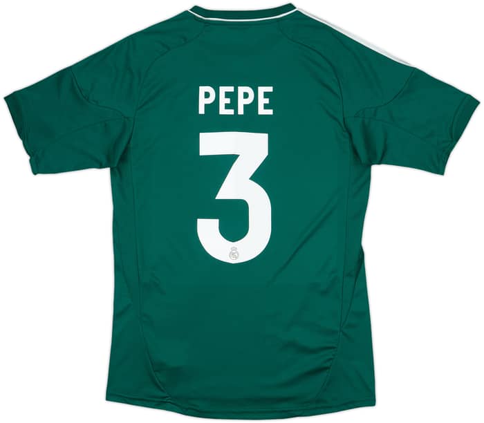 2012-13 Real Madrid CL Third Shirt Pepe #3 - 8/10 - (M)