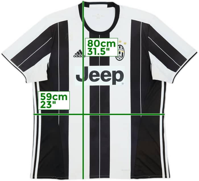 2016-17 Juventus Home Shirt - 5/10 - (XL)