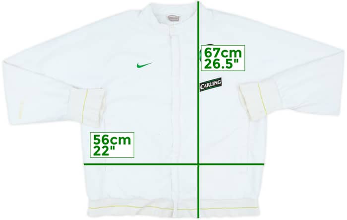 2008-09 Celtic Nike Track Jacket - 5/10 - (M)
