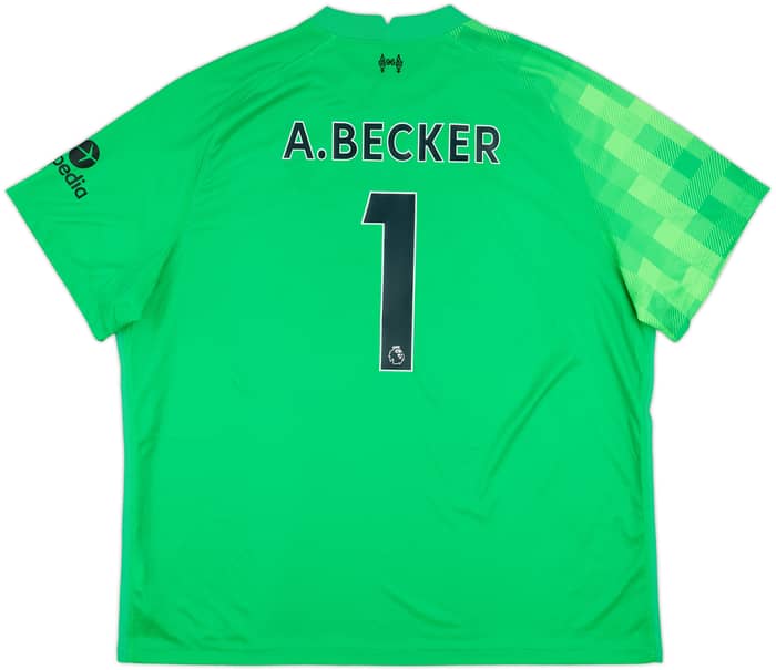 2021-22 Liverpool GK Shirt A.Becker #1 - 10/10 - (3XL)