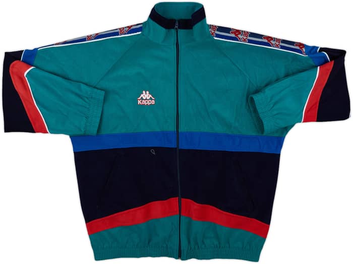 1995-96 Barcelona Kappa Track Jacket - 8/10 - (M)