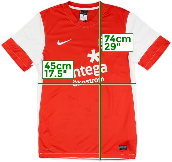 2011-12 FSV Mainz Home Shirt - 5/10 - (S)