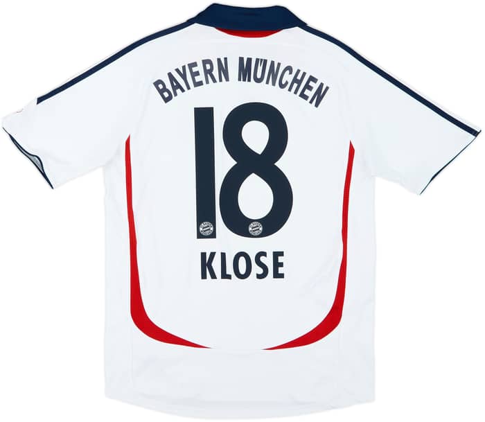 2006-07 Bayern Munich Away Shirt Klose #18 - 6/10 - (S)