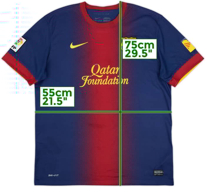 2012-13 Barcelona Home Shirt - 4/10 - (L)