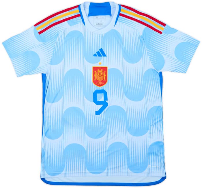 2022-23 Spain Away Shirt Gavi #9 - 10/10 - (M)