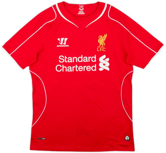 2014-15 Liverpool Home Shirt Balotelli #45 - 8/10 - (S)