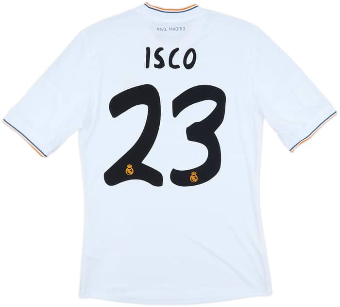 2013-14 Real Madrid Home Shirt Isco #23 - 10/10 - (S)