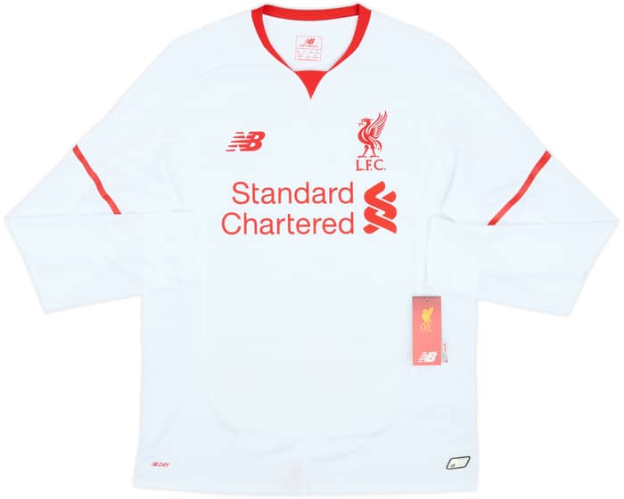 2015-16 Liverpool Away L/S Shirt Coutinho #10 (S)