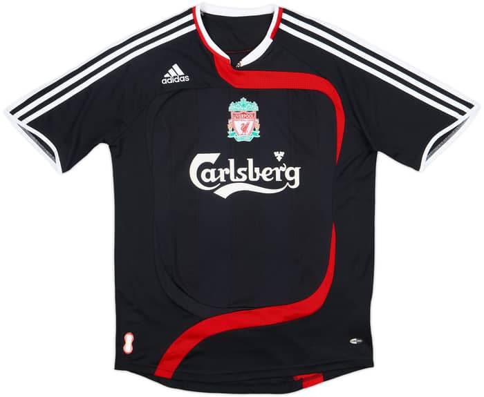 2007-08 Liverpool Third Shirt Gerrard #8 - 8/10 - (M)