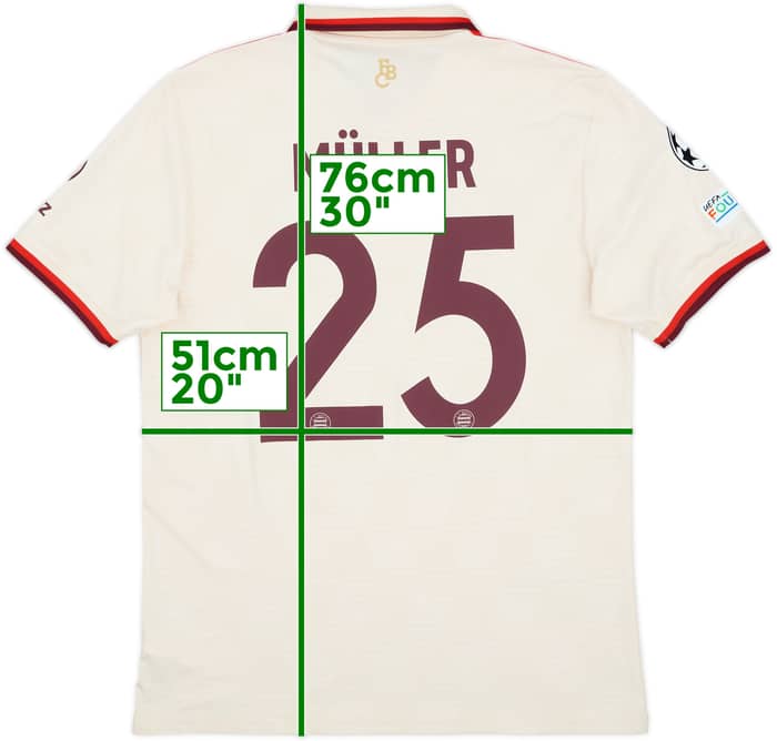 2024-25 Bayern Munich Third Shirt Muller #25 (M)