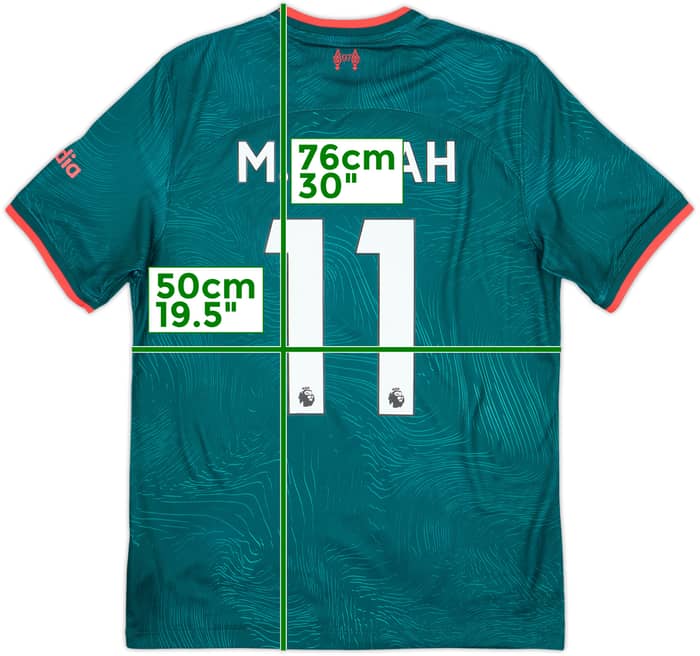 2022-23 Liverpool Third Shirt M.Salah #11 - 9/10 - (M)