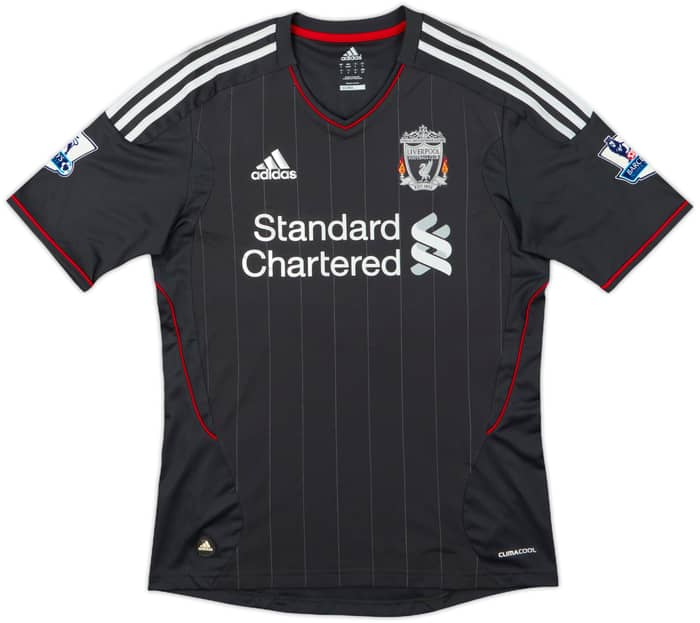 2011-12 Liverpool Away Shirt Carroll #9 - 8/10 - (S)