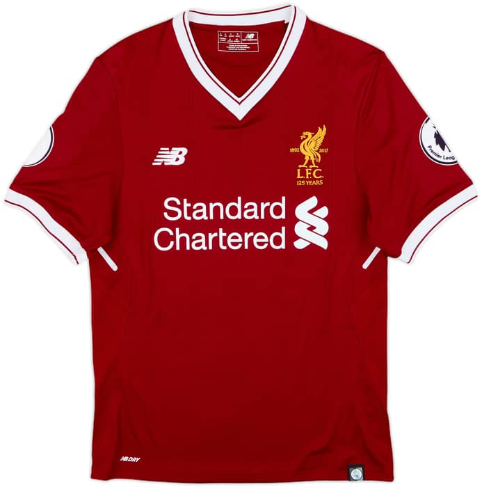 2017-18 Liverpool 125 Years Home Shirt Coutinho #10 - 8/10 - (S)
