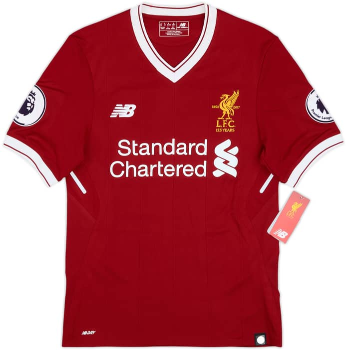Camiseta de local 125 Años del Liverpool 2017-18 Coutinho #10 (S)