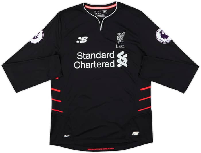 2016-17 Liverpool Away L/S Shirt Mane #19 - 5/10 - (S)