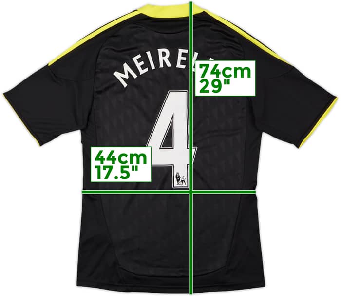 2010-11 Liverpool Third Shirt Meireles #4 - 8/10 - (S)