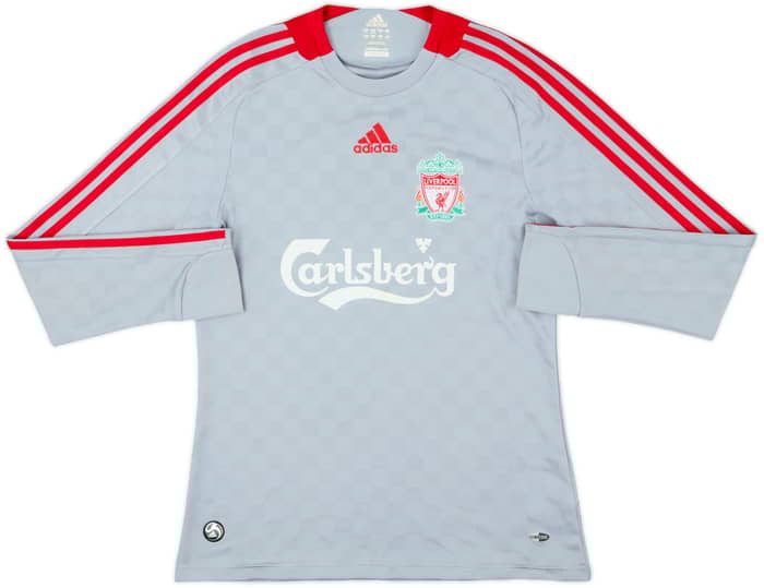 2008-09 Liverpool Away L/S Shirt Torres #9 - 6/10 - (S)