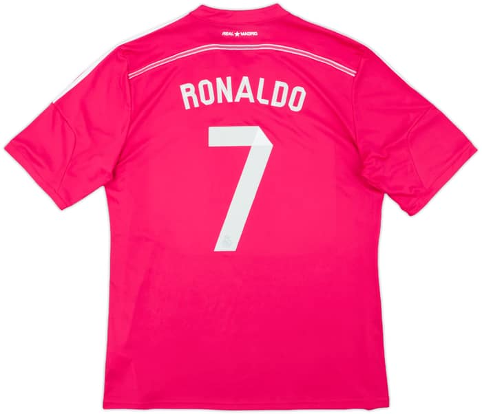 2014-15 Real Madrid Away Shirt Ronaldo #7 - 8/10 - (XL)