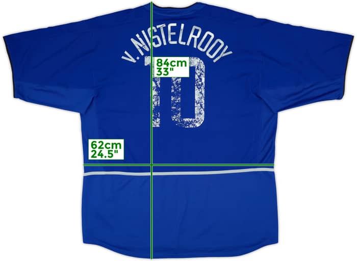 2002-03 Manchester United Third Shirt v.Nistelrooy #10 - 4/10 - (XXL)