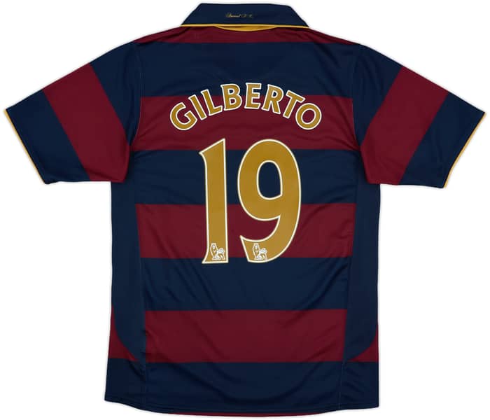 2007-08 Arsenal Third Shirt Gilberto #19 - 7/10 - (S)