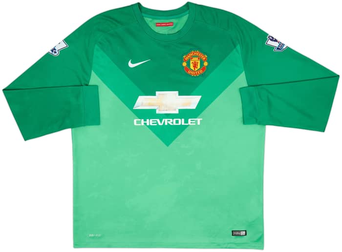 2014-15 Manchester United GK Shirt De Gea #1 - 4/10 - (XXL)