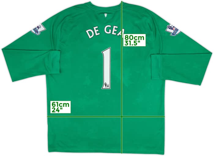 2014-15 Manchester United GK Shirt De Gea #1 - 4/10 - (XXL)