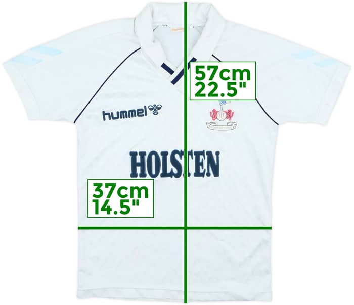 1987-89 Tottenham Home Shirt - 7/10 - (S.Boys)