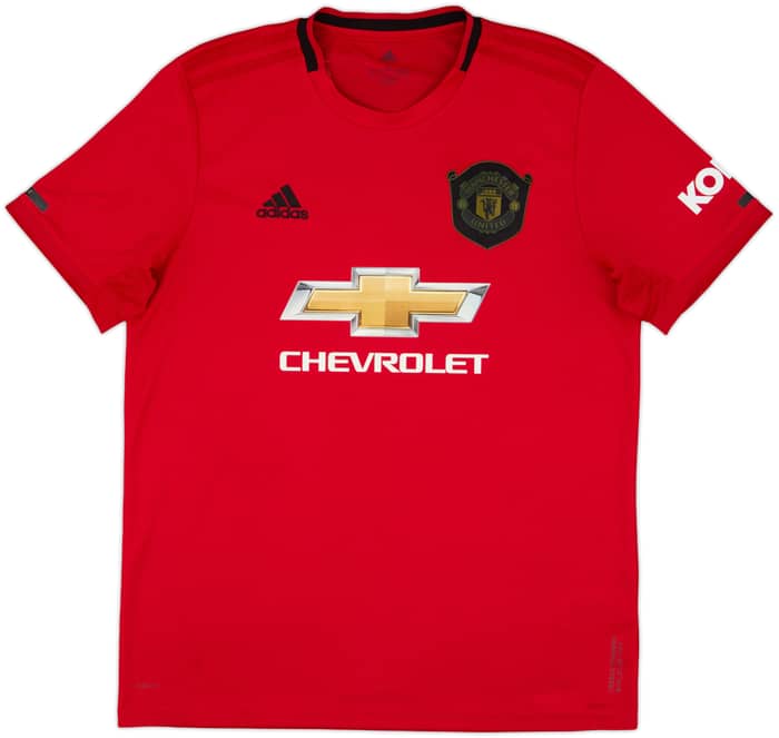2019-20 Manchester United Home Shirt Pogba #6 - 9/10 - (L)