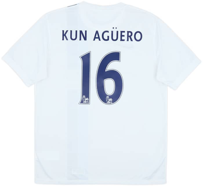 2013-14 Manchester City Third Shirt Kun Aguero #16 - 7/10 - (L)