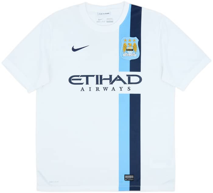 2013-14 Manchester City Third Shirt Kun Aguero #16 - 7/10 - (L)