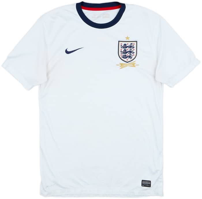 2013 England 150th Anniversary Home Shirt - 5/10 - (M)