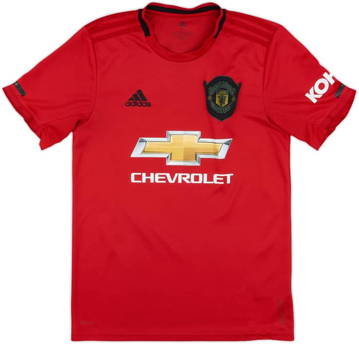 2019-20 Manchester United Home Shirt B.Fernandes #18 - 6/10 - (S)