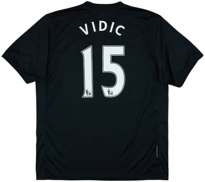 2009-10 Manchester United Away Shirt Vidic #15 - 6/10 - (XL)