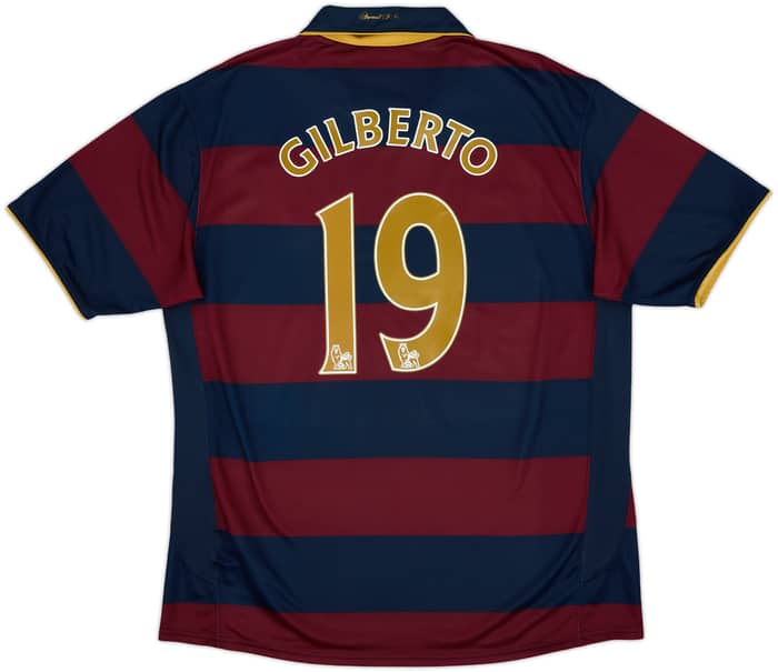 2007-08 Arsenal Third Shirt Gilberto #19 - 9/10 - (XL)