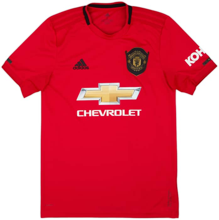 2019-20 Manchester United Home Shirt Pogba #6 - 9/10 - (S)