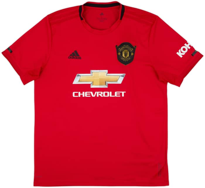 2019-20 Manchester United Home Shirt Pogba #6 - 7/10 - (L)