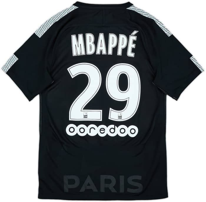 2017-18 Paris Saint-Germain Third Shirt Mbappe #29 - 8/10 - (S)