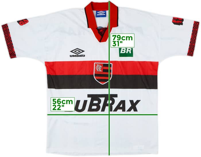 1996-97 Flamengo Away Shirt - 9/10 - (L)