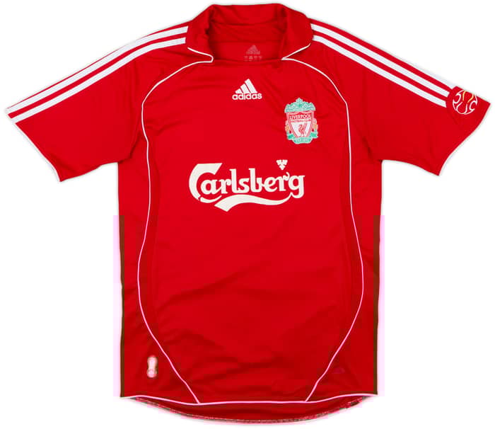 2006-08 Liverpool Home Shirt Gerrard #8 - 5/10 - (S)
